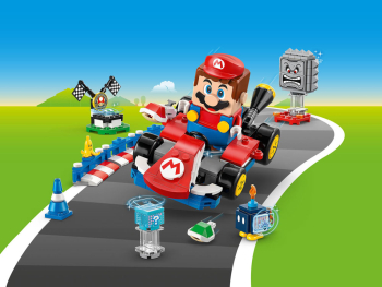 Конструктор Mario Kart: Интерактивный Марио и стандартный карт Конструктор Mario Kart: Интерактивный Марио и стандартный карт