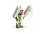 Конструкторы LEGO Minecraft 21592 Атака куриного наездника в пустыне, фото 5