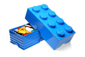 Ящик для хранения игрушек, синий