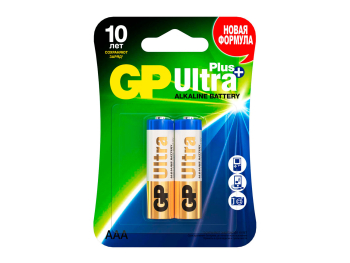 Батарейки GP Ultra Plus Alkaline 15А, АА, 2 шт
