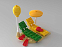 Конструкторы LEGO Уникальные наборы L0006 Набор кубиков и аксессуаров «Город: Пляж», фото 1