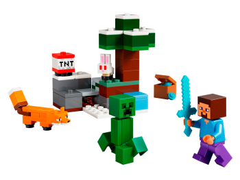 Конструктор Приключение Стива в тайге