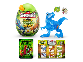 Игрушка Zuru Smashers: Jurassic Light-Up Dino, в ассортименте Игрушка Zuru Smashers: Jurassic Light-Up Dino, в ассортименте