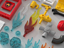 Конструкторы LEGO Уникальные наборы L0010 Набор кубиков и аксессуаров «Город: Пожарный», фото 5