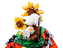 Конструкторы Pantasy Snoopy 86918 Снупи: Красная будка, фото 10