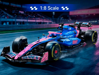 Конструктор Гоночный болид BWT Alpine Formula One Team A525 1:8