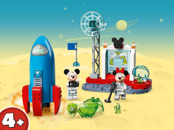 Конструктор DISNEY Космическая ракета Микки и Минни Конструктор DISNEY Космическая ракета Микки и Минни