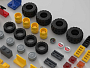 Конструкторы LEGO Уникальные наборы L0011 Набор кубиков и аксессуаров «Город: Желтый автомобиль», фото 7
