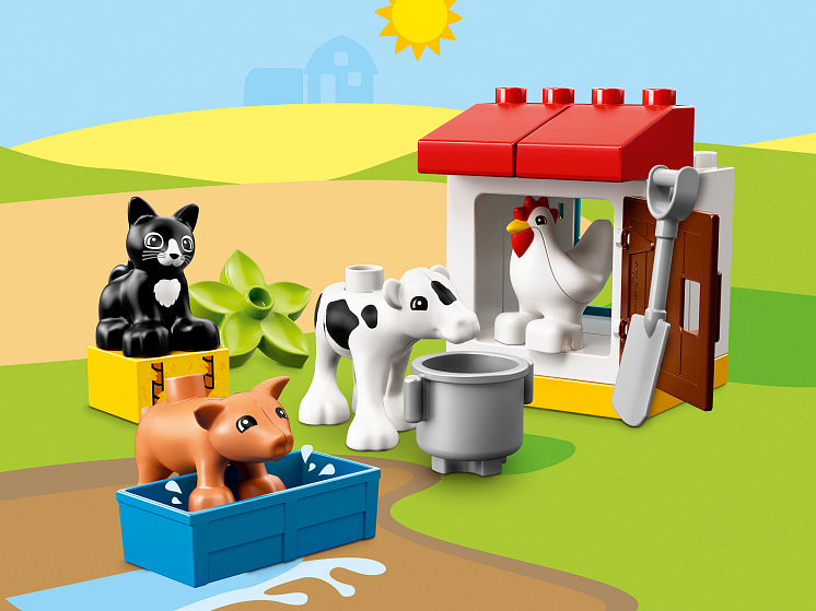 Lego duplo farm animals set online