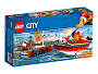 Конструкторы LEGO Уникальные наборы gift_city_60213 Пожар в порту, фото 2