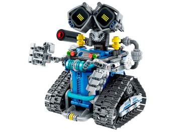 Конструктор Робот "5 в 1" синий