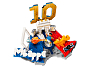Конструкторы LEGO Editions 43013 Диорама Килиан Мбаппе, фото 5
