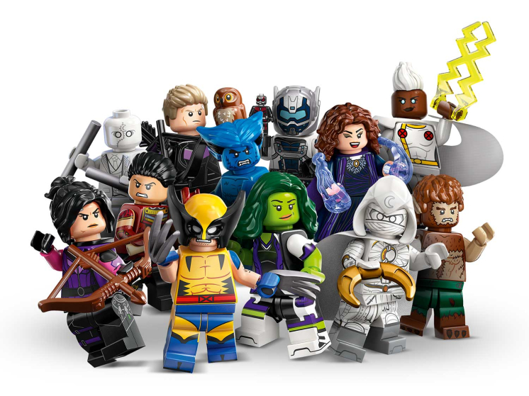 Lego marvel: изображения без лицензионных платежей