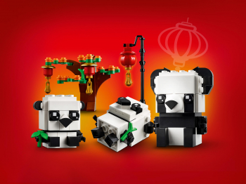 Сувенирный набор Панды на китайский Новый год