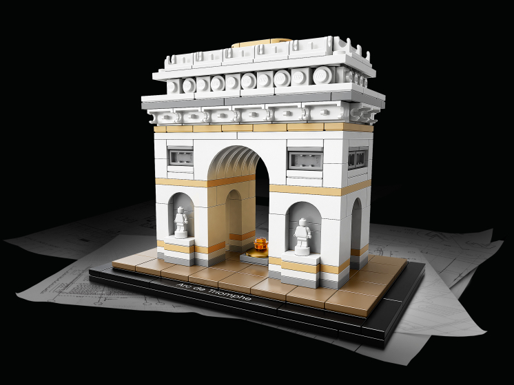 Lego 21036 architecture hot sale arc de triomphe