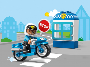 Конструктор Полицейский мотоцикл