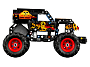 Конструкторы LEGO Technic 42219 MONSTER JAM GRAVE DIGGER FIRE AND ICE, фото 6