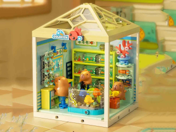 Конструктор Капибары в зоомагазине