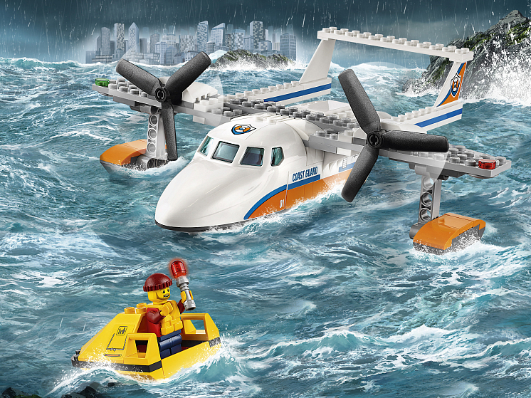 Lego city rescue plane online