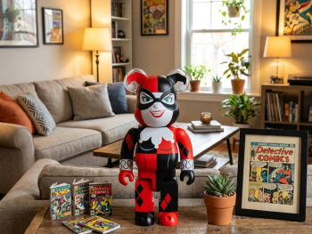 Фигурка 400% Bearbrick Harley Quinn