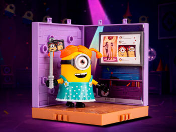 Коллекционная фигурка Minions Celebration Party: Streamer Carl