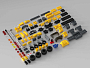 Конструкторы LEGO Уникальные наборы L0011 Набор кубиков и аксессуаров «Город: Желтый автомобиль», фото 4