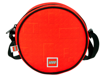 Сумка Сумка через плечо LEGO "Красные кубики", круглая