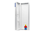 LEGO Classic 52884L Пенал Classic с минифигуркой, 4 цветных кубика на лицевой стороне, фото 3