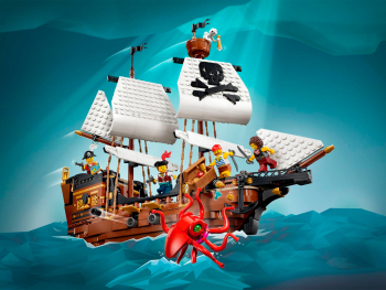 Конструктор LEGO CREATOR Легендарный пиратский корабль
