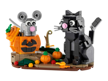 Сувенирный набор Кошка и мышь на Хэллоуин