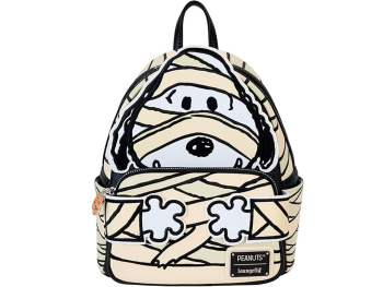 Рюкзак Loungefly! Leather: Peanuts Snoopy Mummy Cosplay Mini Backpack