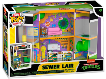 Фигурка Funko Bitty POP! Boxes Teenage Mutant Ninja Turtle: Sewer Lair