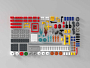 Конструкторы LEGO Уникальные наборы L0010 Набор кубиков и аксессуаров «Город: Пожарный», фото 3