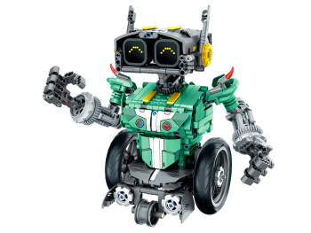 Конструктор Робот "5 в 1" зеленый
