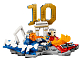 Конструкторы LEGO Editions 43013 Диорама Килиан Мбаппе, фото 1
