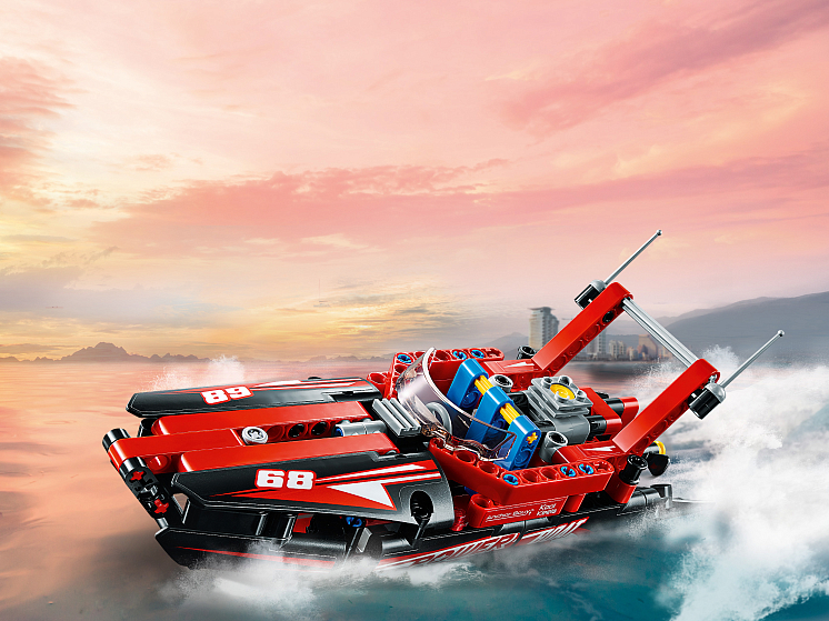 Lego technic power boat 42089 online