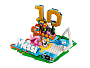 Конструкторы LEGO Editions 43011 Диорама Лионель Месси, фото 5