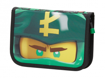 Пенал на молнии Ninjago «Green», с наполнением