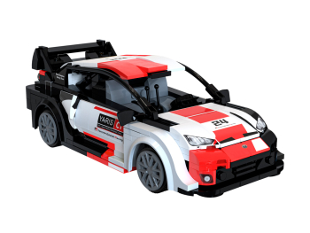 Конструктор Гоночный автомобиль Toyota GR Yaris Rally1 1:20
