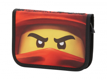 Пенал на молнии Ninjago «Red», с наполнением