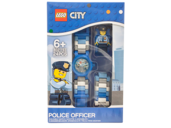 Наручные часы City «Policeman», с минифигуркой