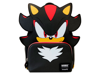 Рюкзак Loungefly! Leather: Sega Shadow Collection Cosplay Mini Backpack
