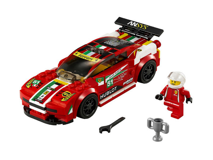 Lego speed champions ferrari 458 italia gt2 on sale