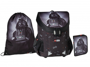 Рюкзак облегченный STAR WARS «Darth Vader» с сумкой для обуви и пеналом