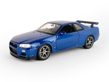 Игрушечная машинка Welly Nissan Skyline GT-R R34