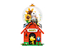 Конструкторы Pantasy Snoopy 86918 Снупи: Красная будка, фото 5