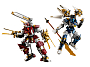 Конструкторы LEGO Ninjago 71870 Механические Титаны-Близнецы, фото 2