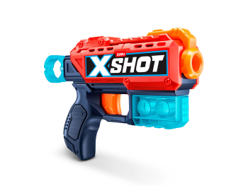 Игровой набор ZURU X-Shot EXCEL: Кикбэк ДУО (2 бластера, 6 мишеней, 8 снарядов)