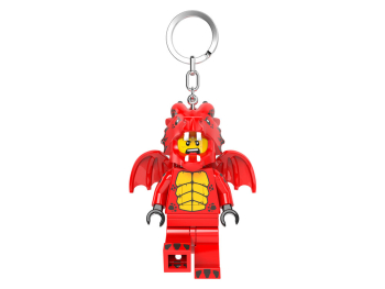 Брелок-фонарик Мальчик в костюме красного дракона