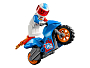 Конструкторы LEGO City 60298 Реактивный трюковый мотоцикл, фото 12